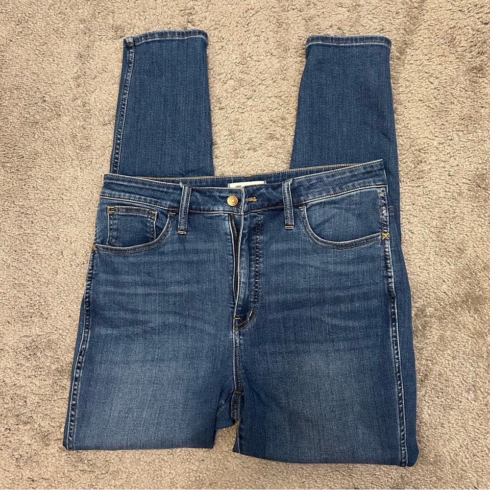 Madewell Curvy Roadtripper Classic Blue Jeans, 31T